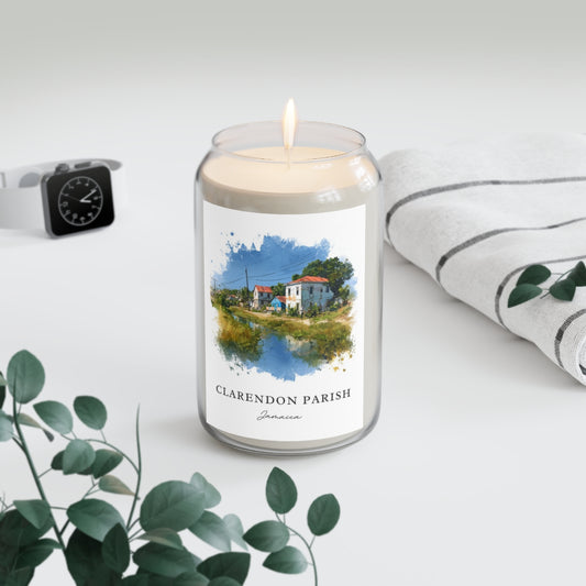 Clarendon Parish, Jamaica scented soy candle