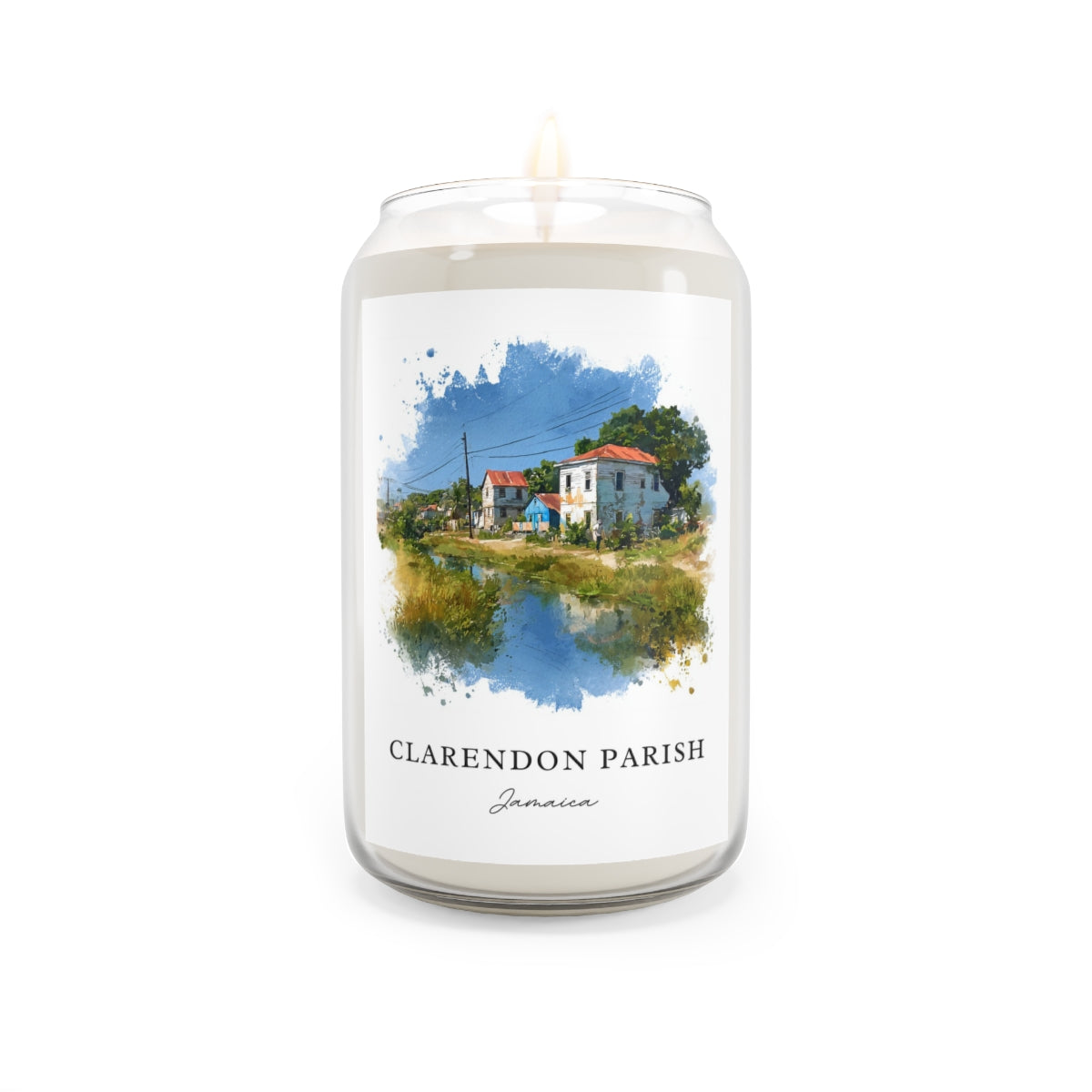 Clarendon Parish, Jamaica scented soy candle