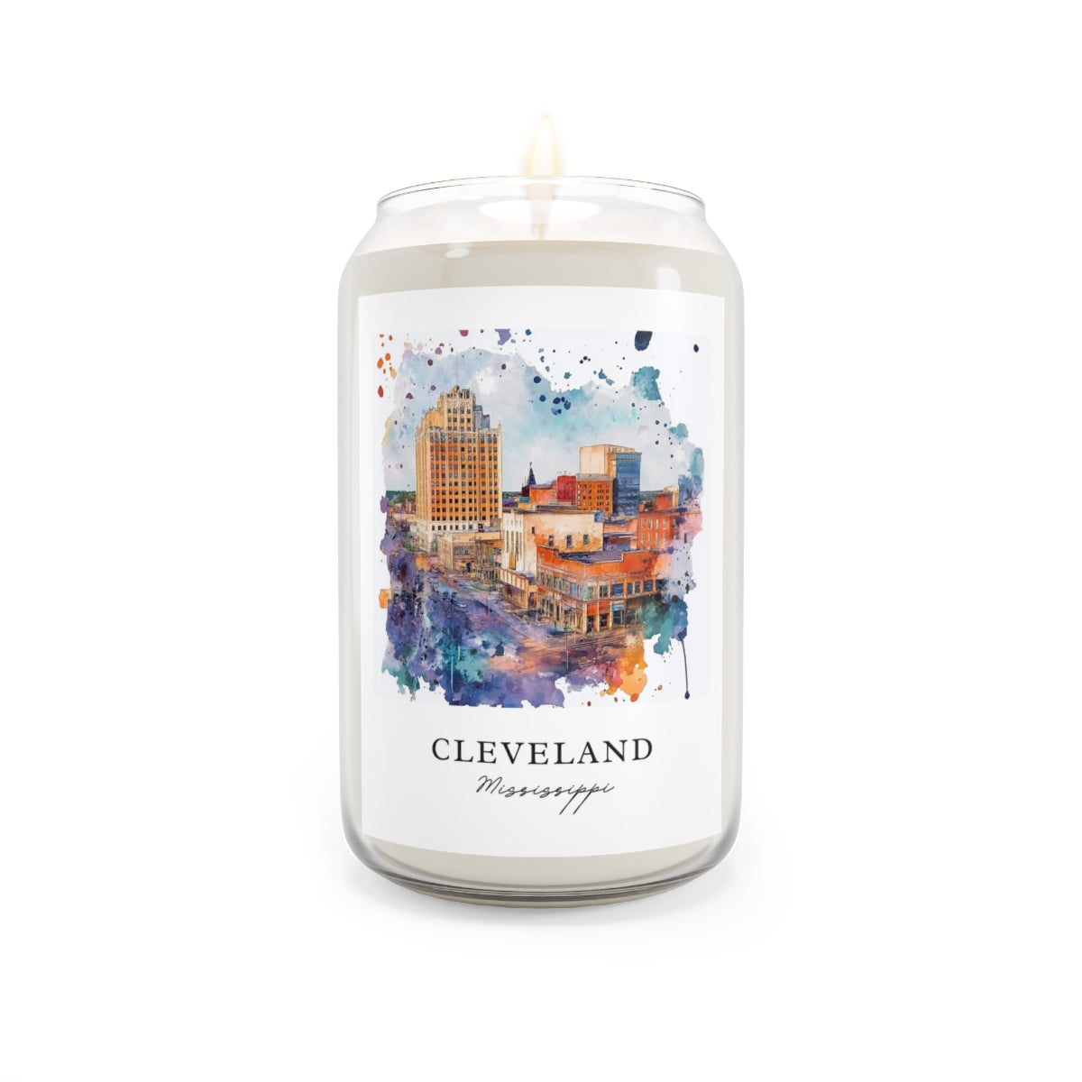 Cleveland, Mississippi scented soy candle
