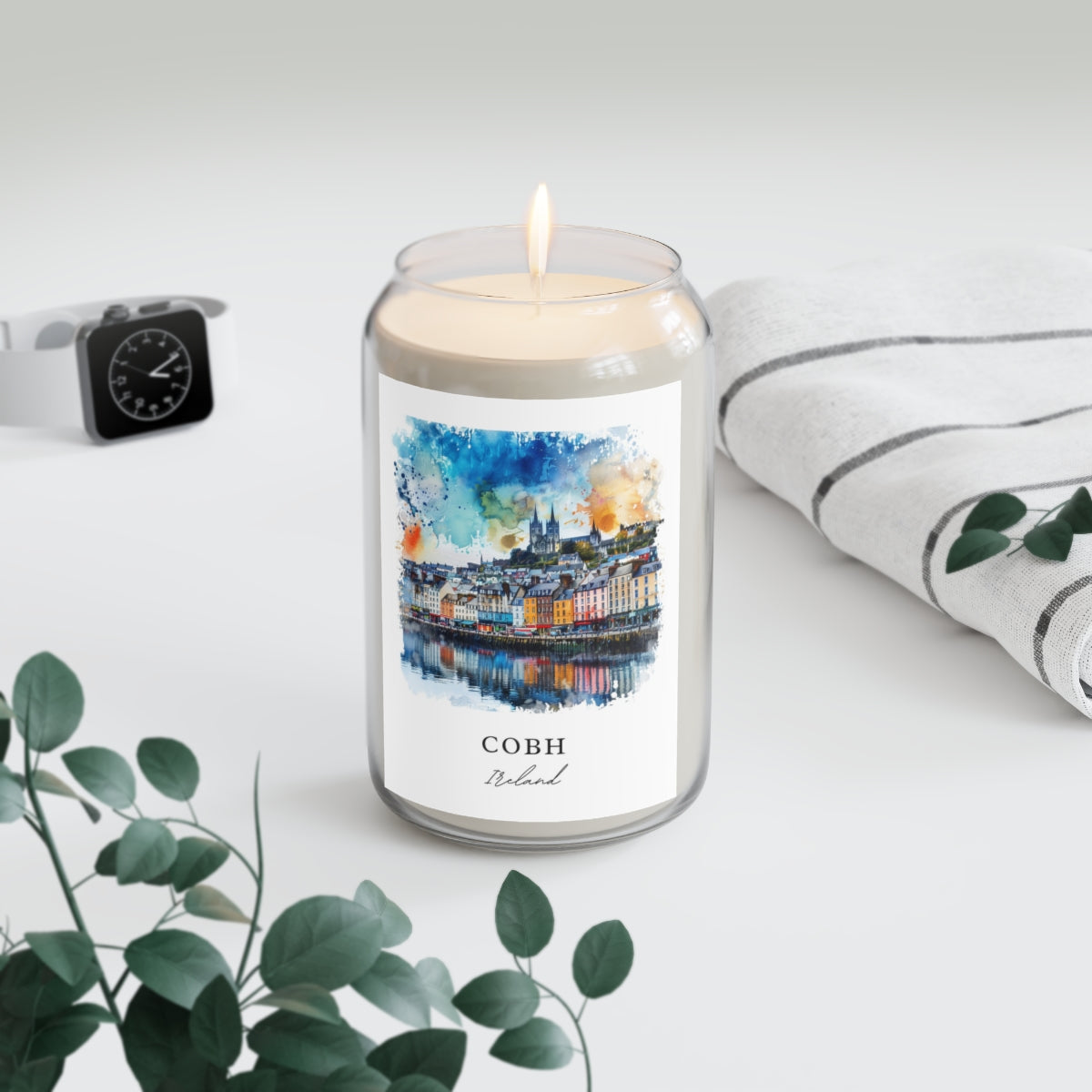 Cobh, Ireland scented soy candle