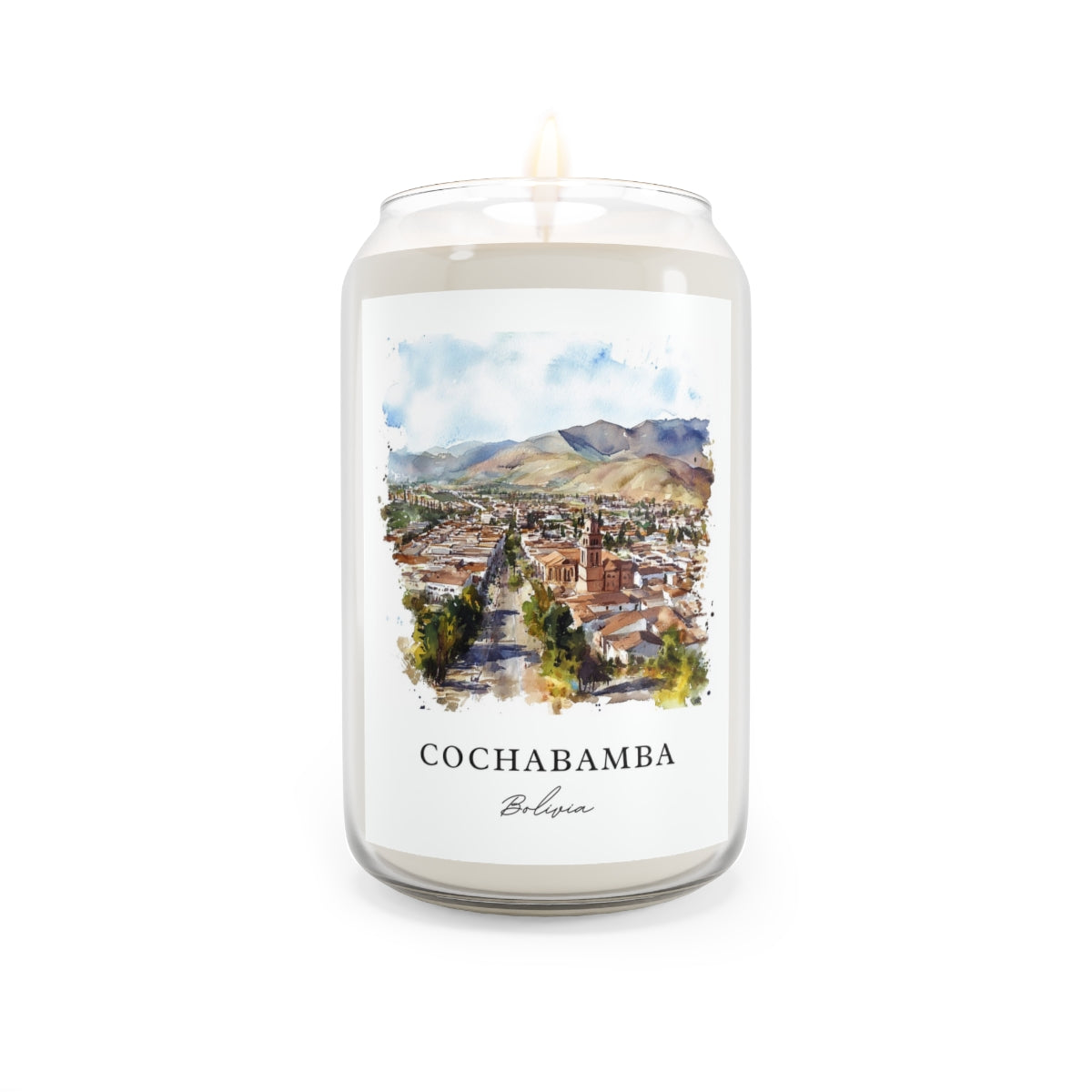 Cochabamba, Bolivia scented soy candle