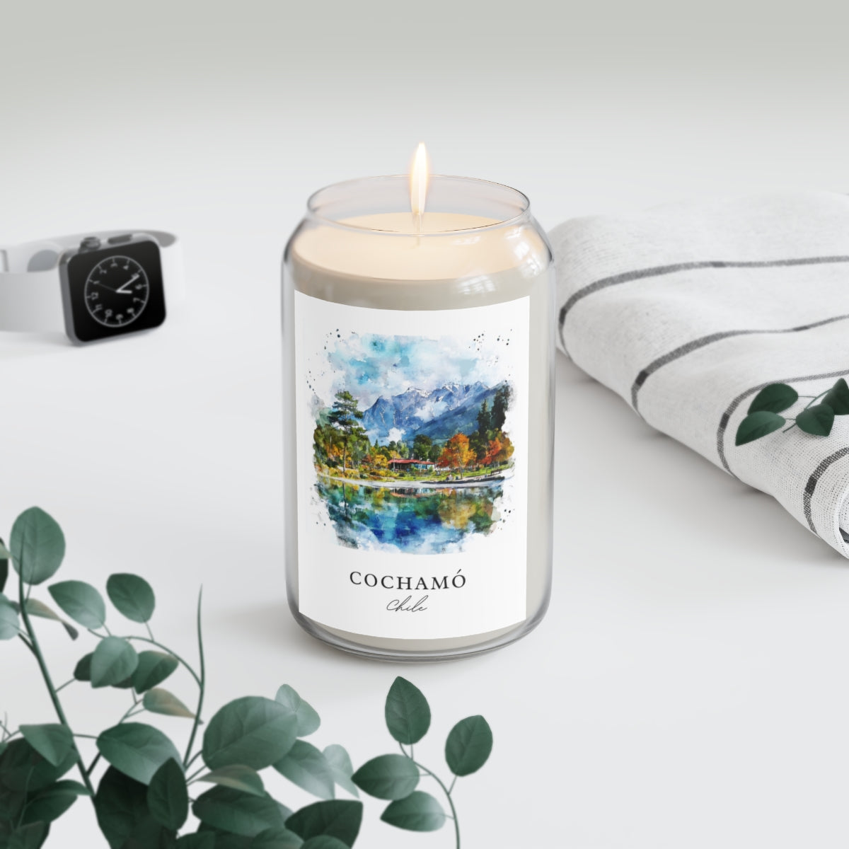 Cochamó, Chile scented soy candle