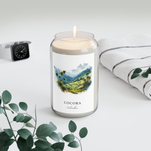 Cocora, Colombia scented soy candle