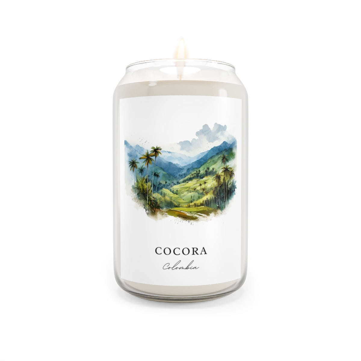 Cocora, Colombia scented soy candle