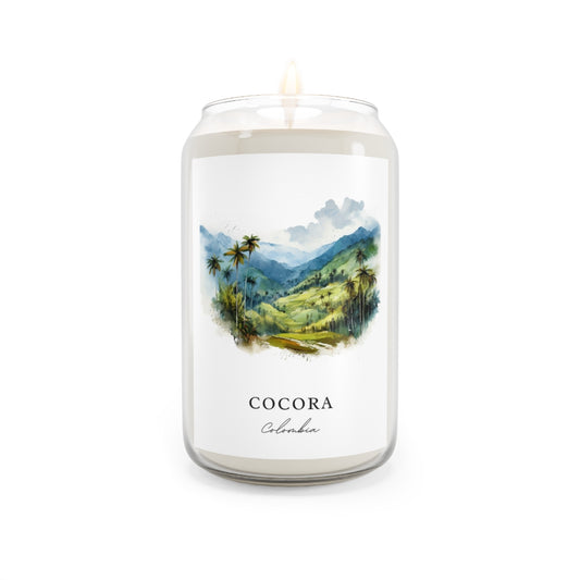 Cocora, Colombia scented soy candle