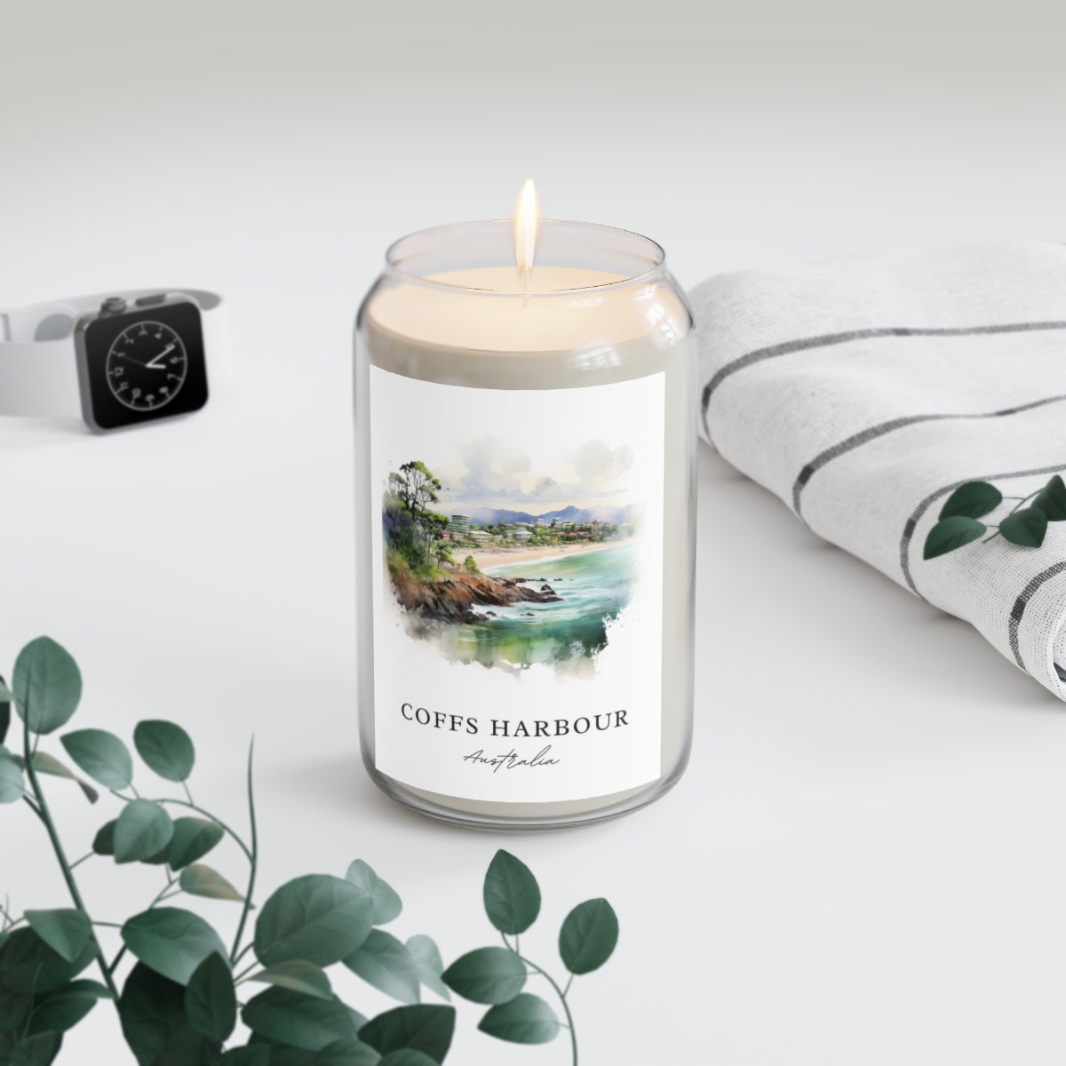 Coffs Harbour, Australia scented soy candle