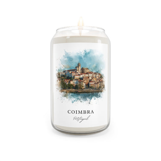 Coimbra, Portugal scented soy candle
