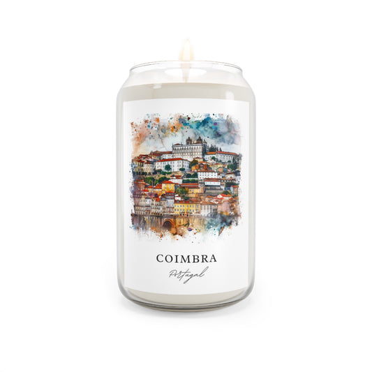 Coimbra, Portugal scented soy candle