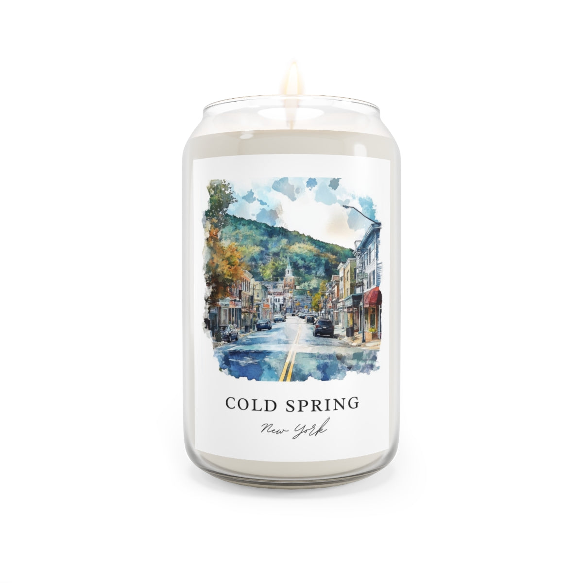Cold Spring, New York scented soy candle