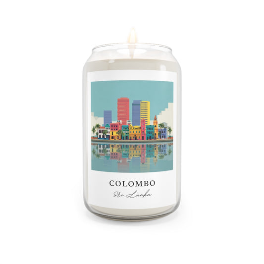 Colombo, Sri Lanka scented soy candle