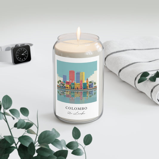 Colombo, Sri Lanka scented soy candle