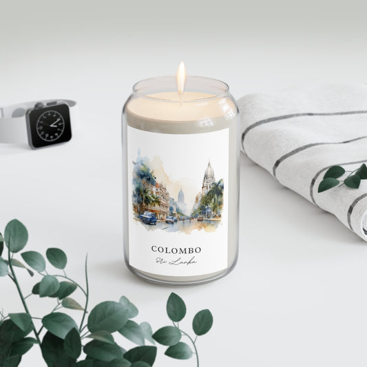 Colombo, Sri Lanka scented soy candle