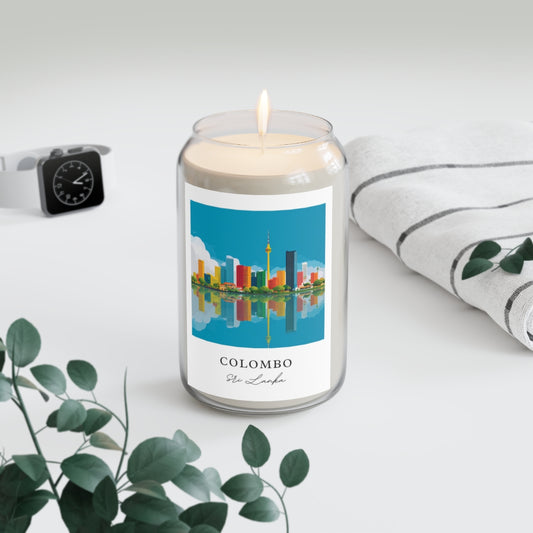 Colombo, Sri Lanka scented soy candle