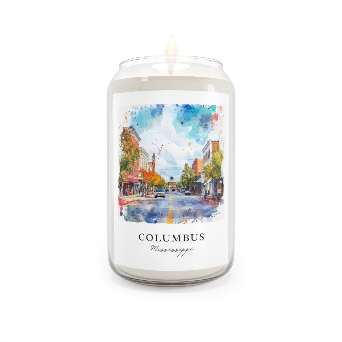 Columbus, Mississippi scented soy candle
