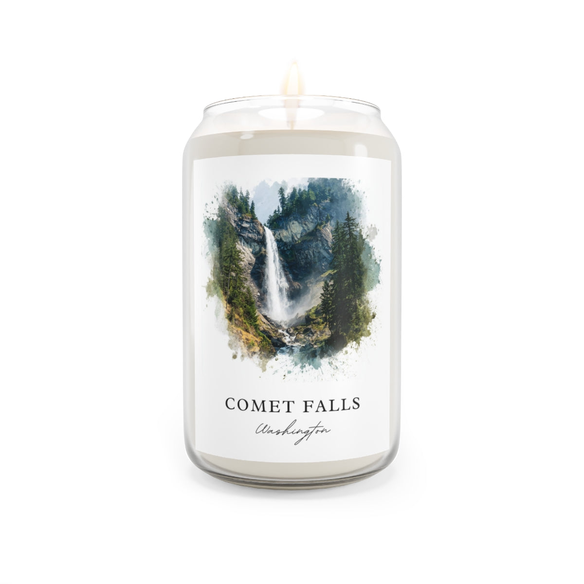 Comet Falls, Washington scented soy candle
