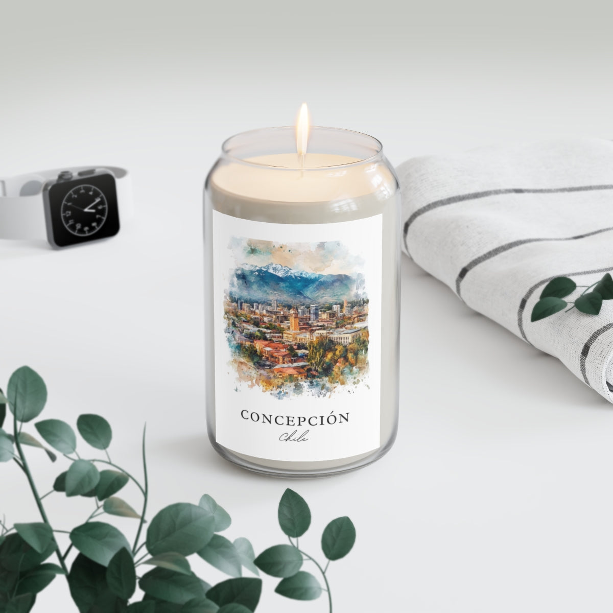 Concepción, Chile scented soy candle