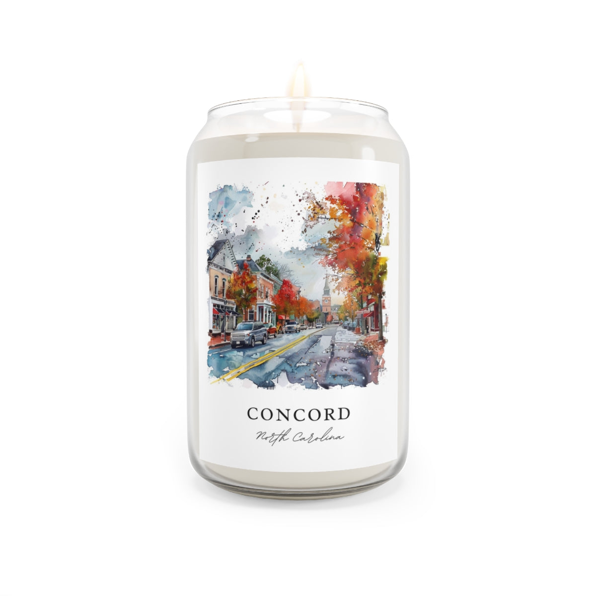 Concord, North Carolina scented soy candle