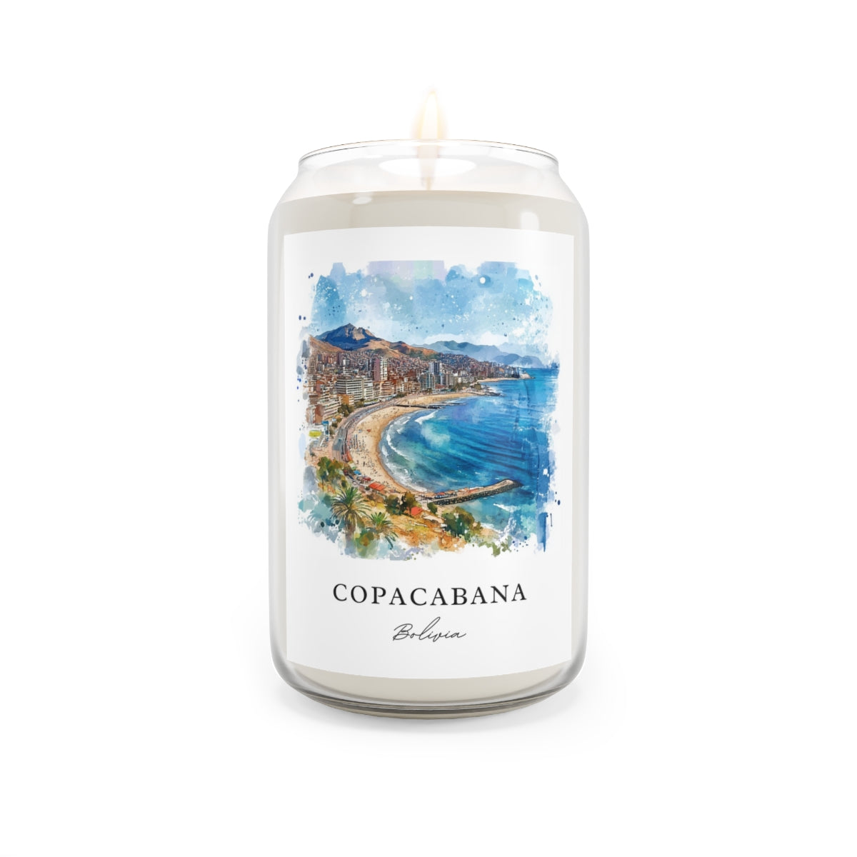 Copacabana, Bolivia scented soy candle