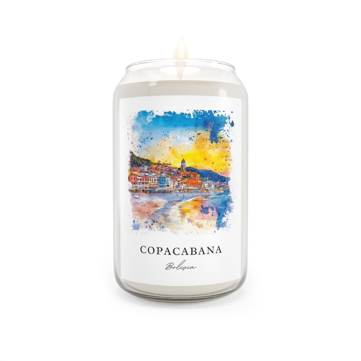 Copacabana, Bolivia scented soy candle