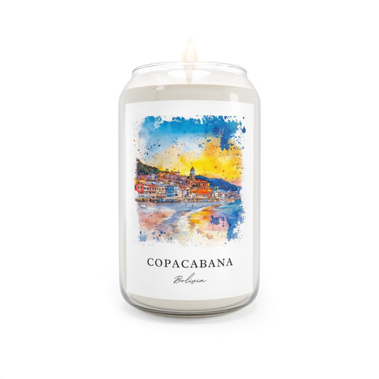 Copacabana, Bolivia scented soy candle