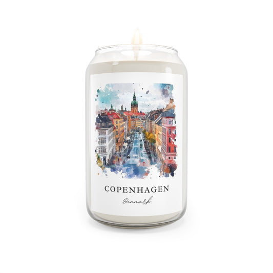 Copenhagen, Denmark scented soy candle