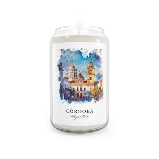 Córdoba, Argentina scented soy candle