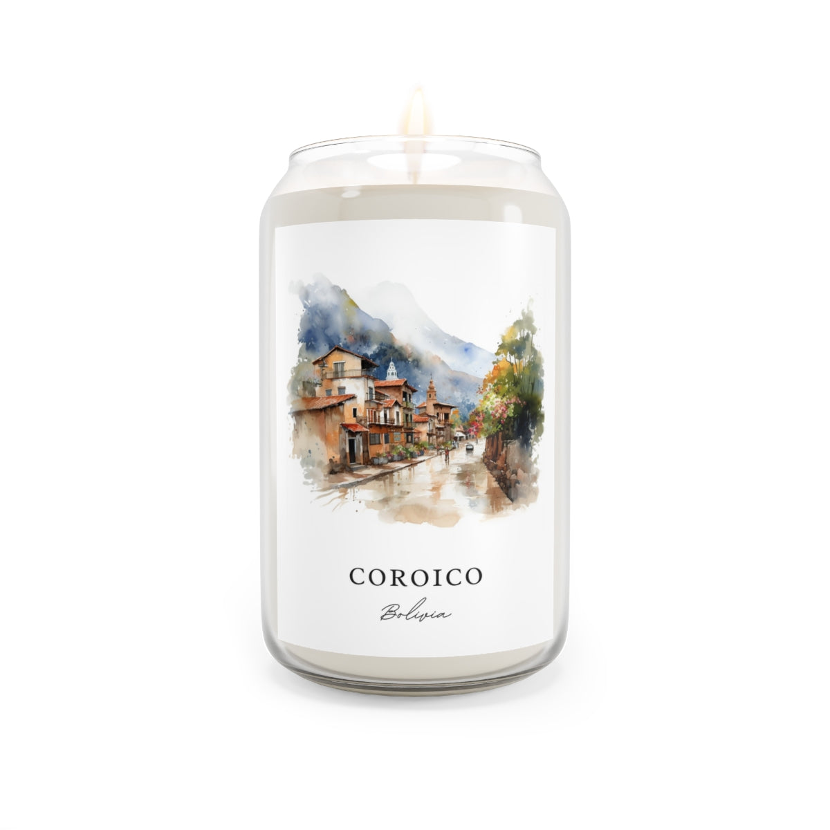 Coroico, Bolivia scented soy candle