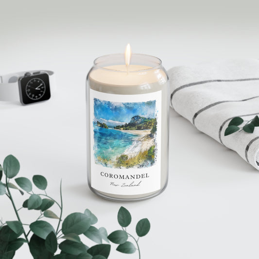 Coromandel, New Zealand scented soy candle