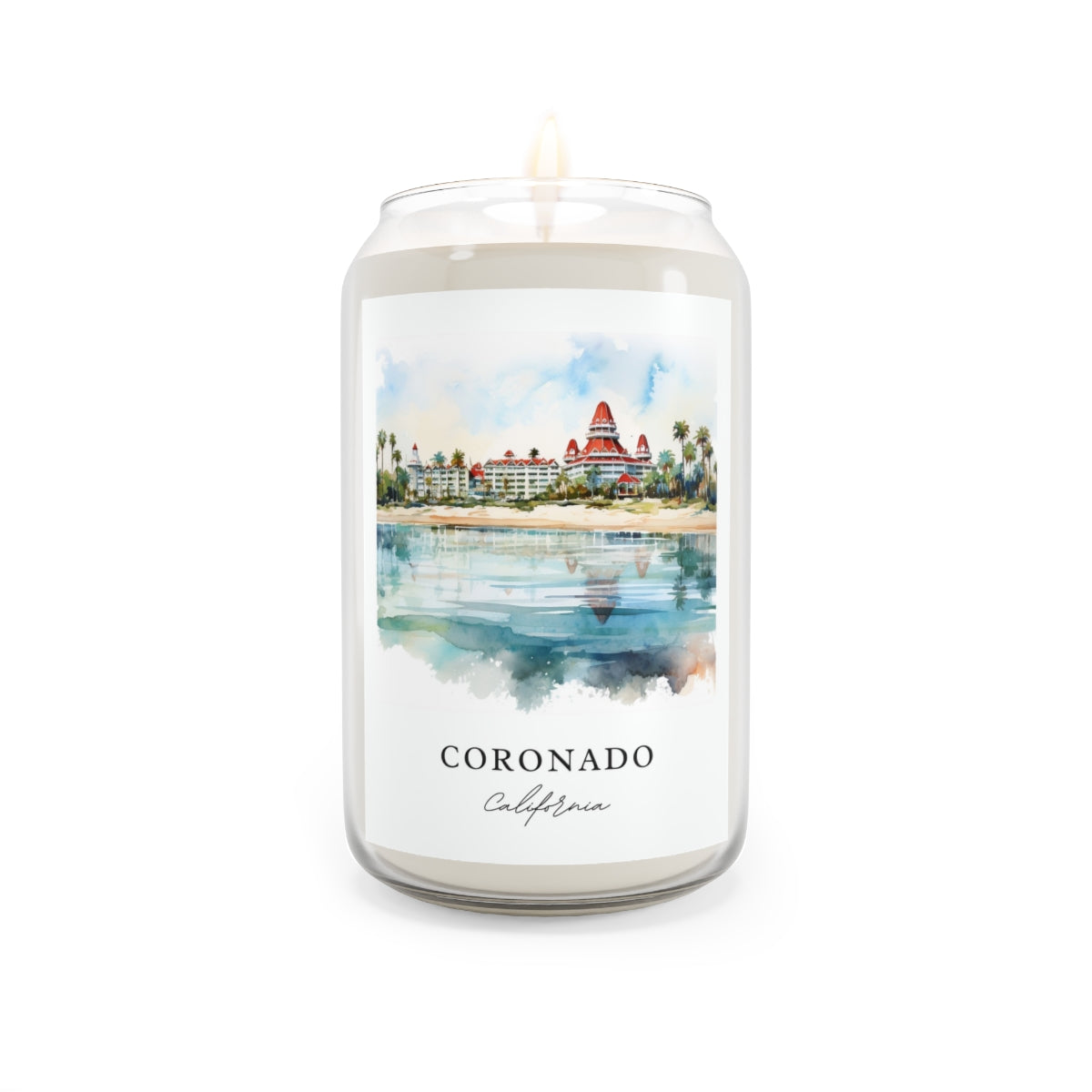 Coronado, California scented soy candle