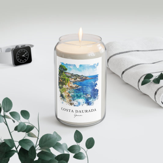 Costa Daurada, Spain scented soy candle