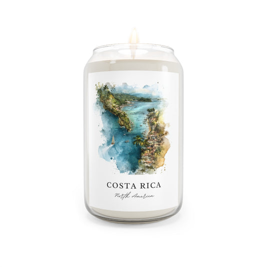 Costa Rica, North America scented soy candle