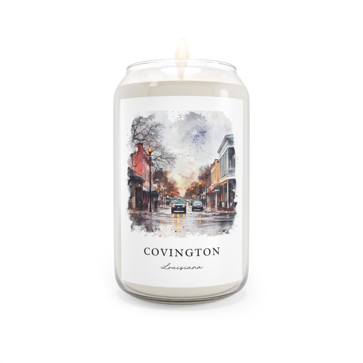 Covington, Louisiana scented soy candle