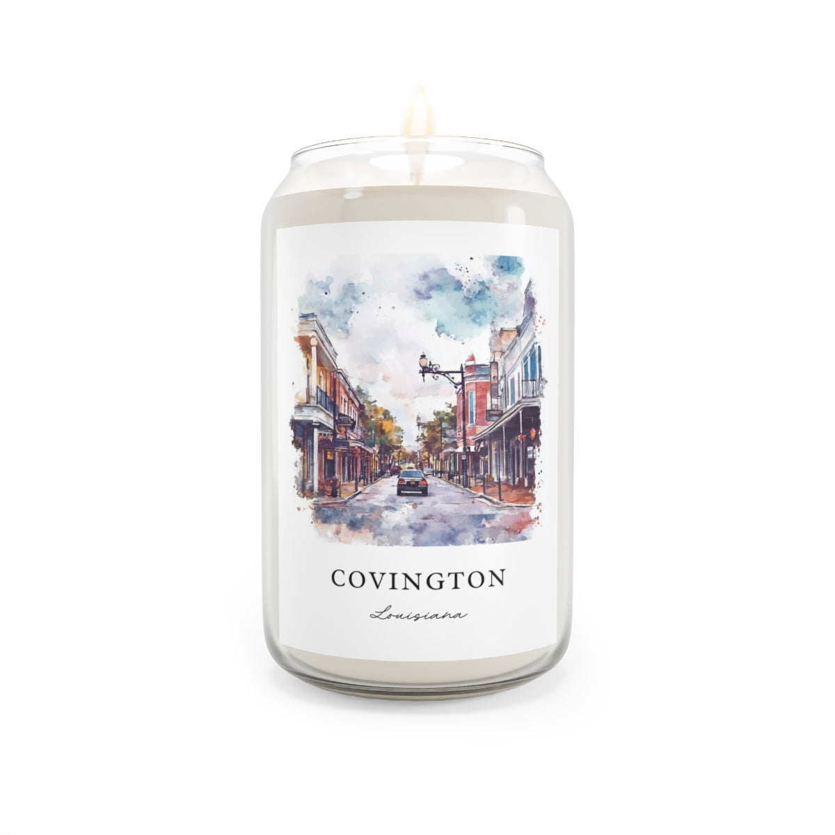 Covington, Louisiana scented soy candle