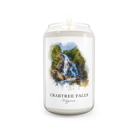 Crabtree Falls, Virginia scented soy candle