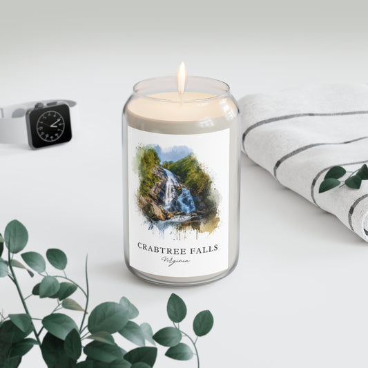 Crabtree Falls, Virginia scented soy candle