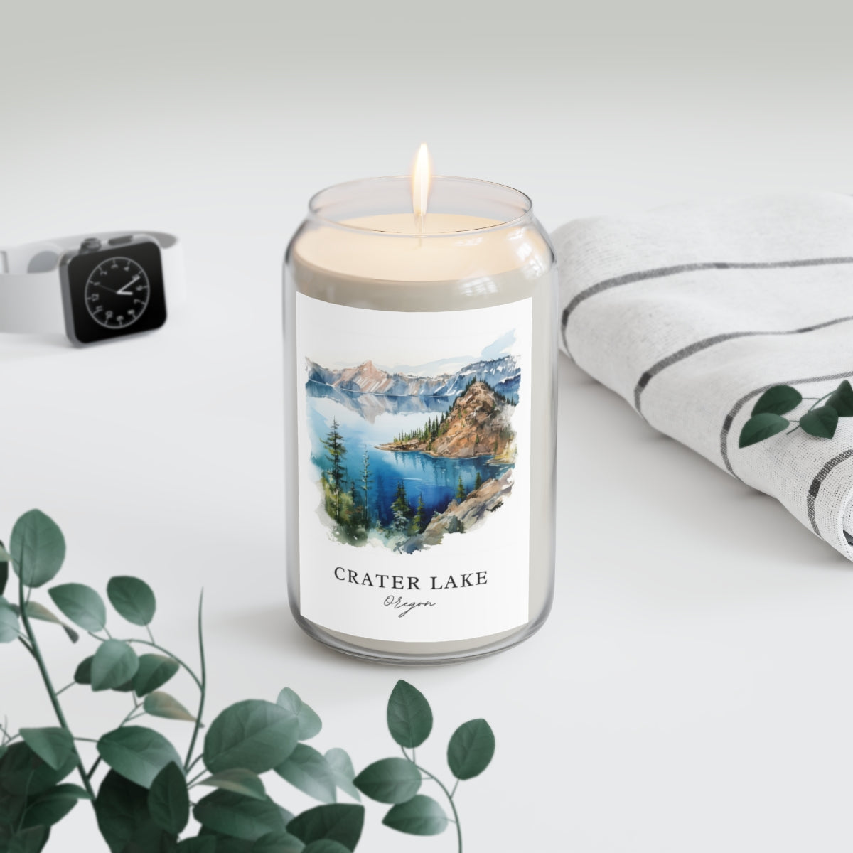 Crater Lake, Oregon scented soy candle