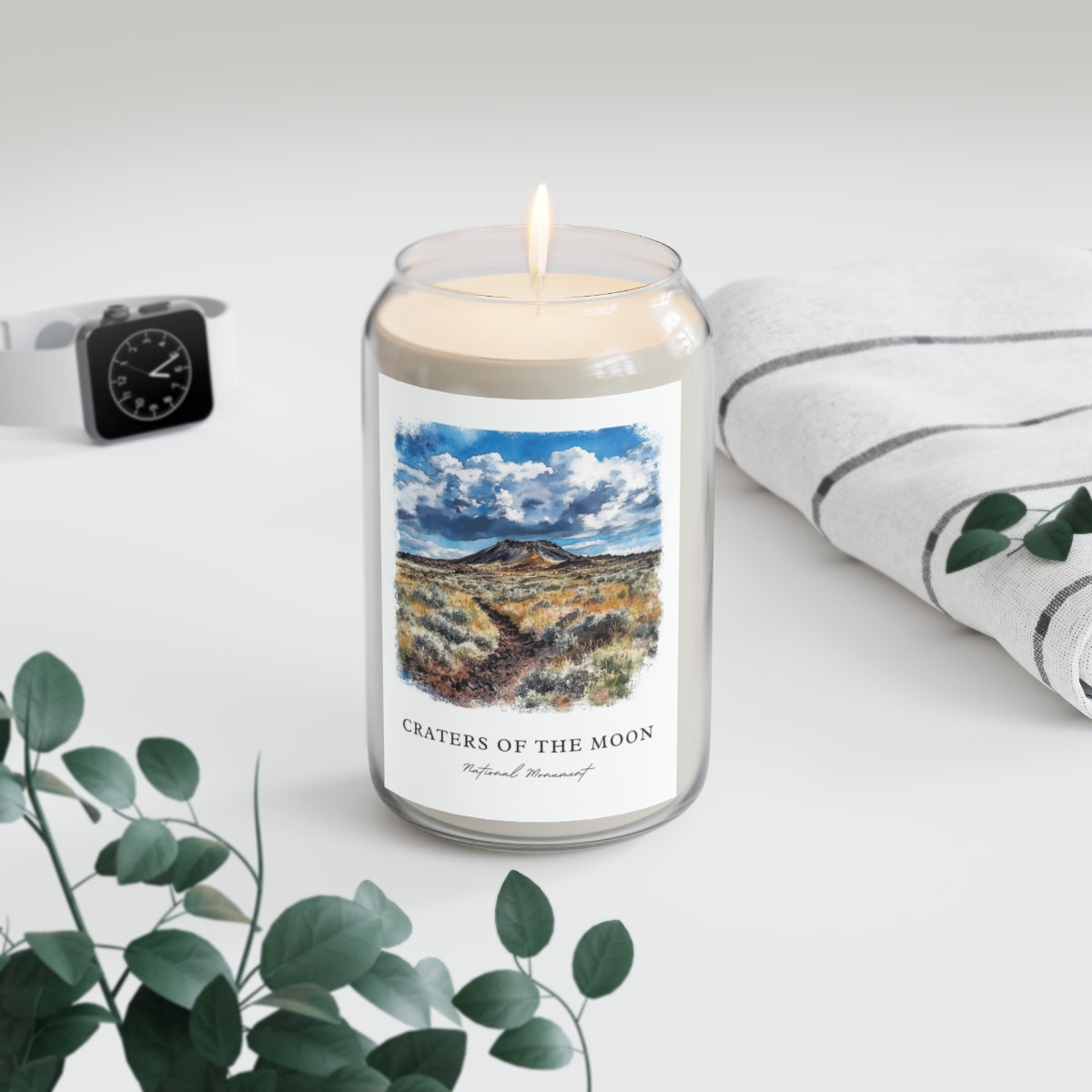 Craters Of The Moon, National Monument scented soy candle