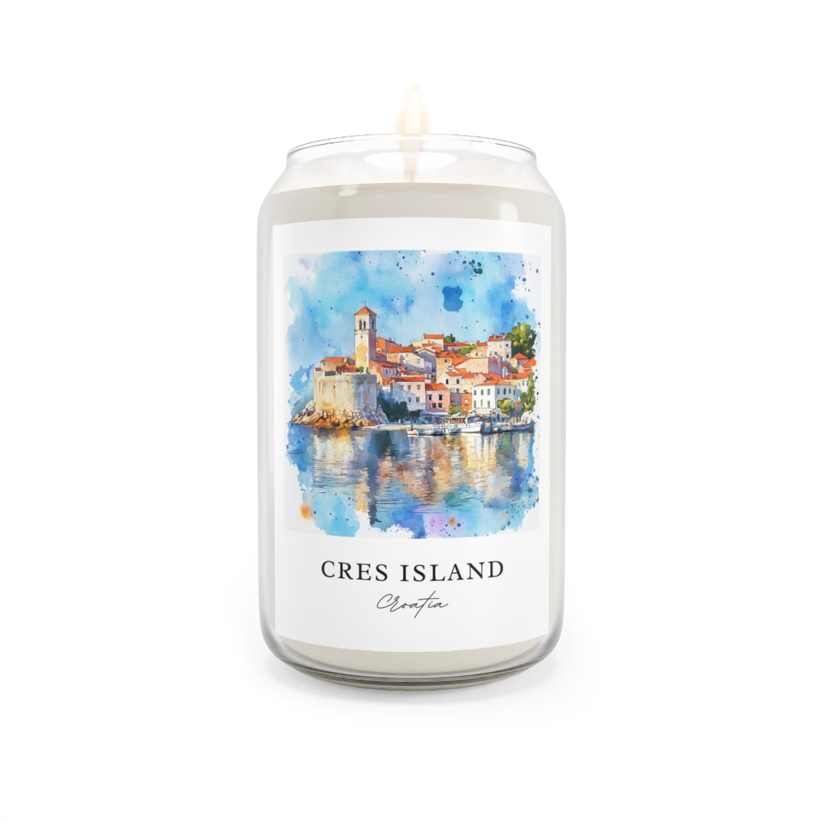 Cres Island, Croatia scented soy candle