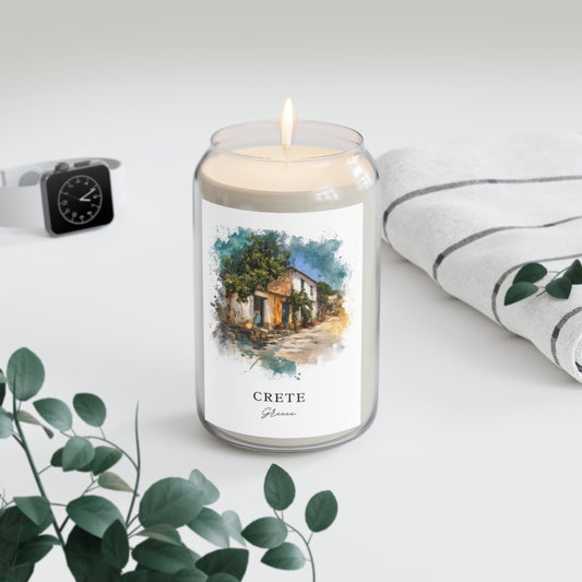 Crete, Greece scented soy candle