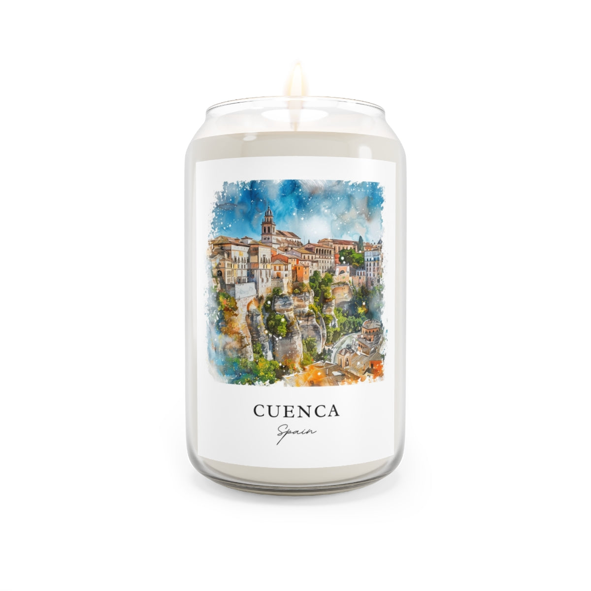 Cuenca, Spain scented soy candle