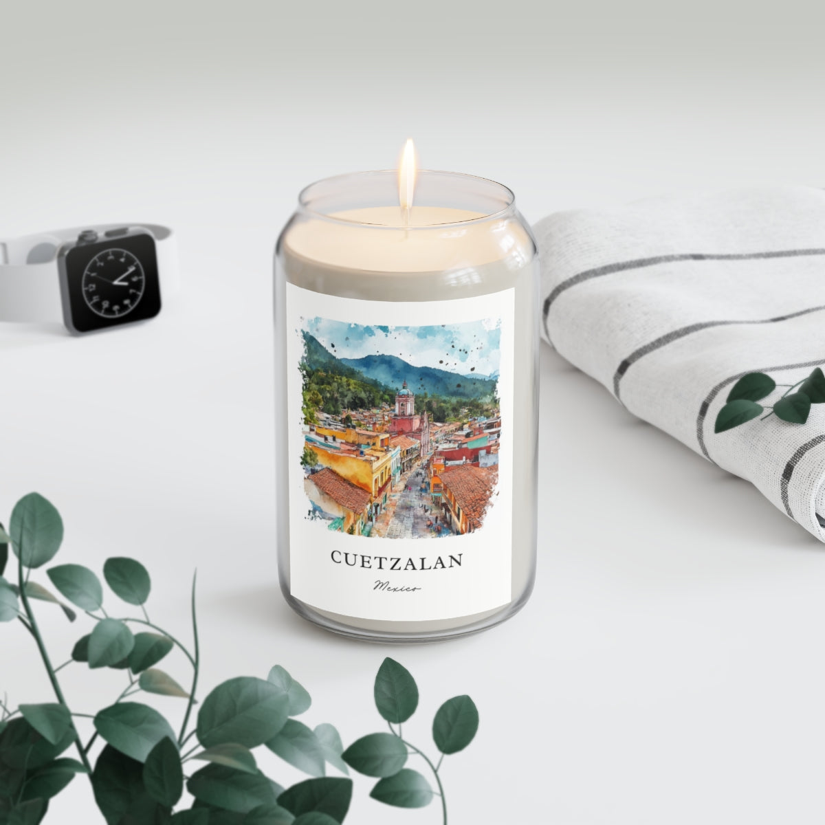 Cuetzalan, Mexico scented soy candle