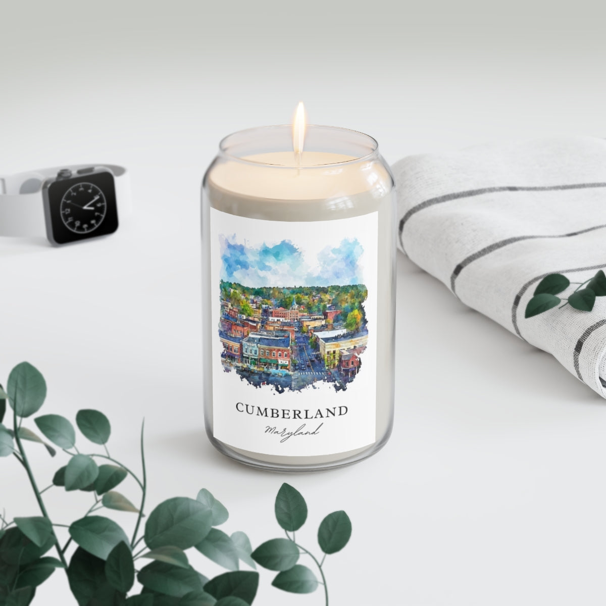 Cumberland, Maryland scented soy candle