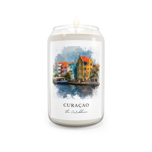 Curaçao, The Caribbean scented soy candle