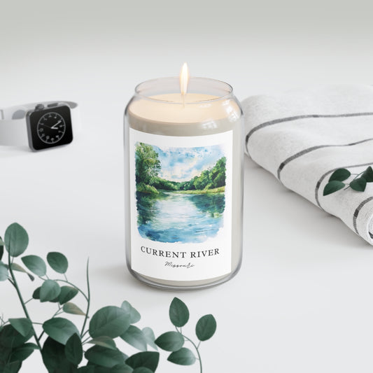 Current River, Missouri scented soy candle