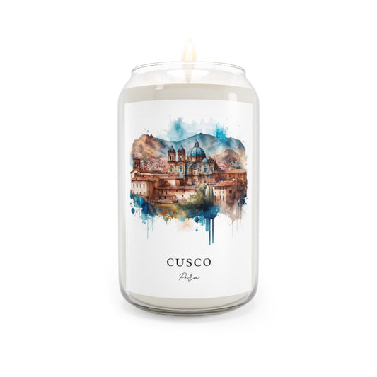 Cusco, Peru scented soy candle