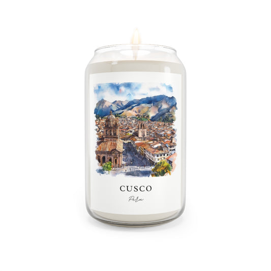 Cusco, Peru scented soy candle