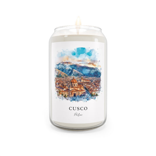 Cusco, Peru scented soy candle
