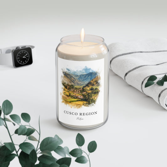 Cusco Region, Peru scented soy candle