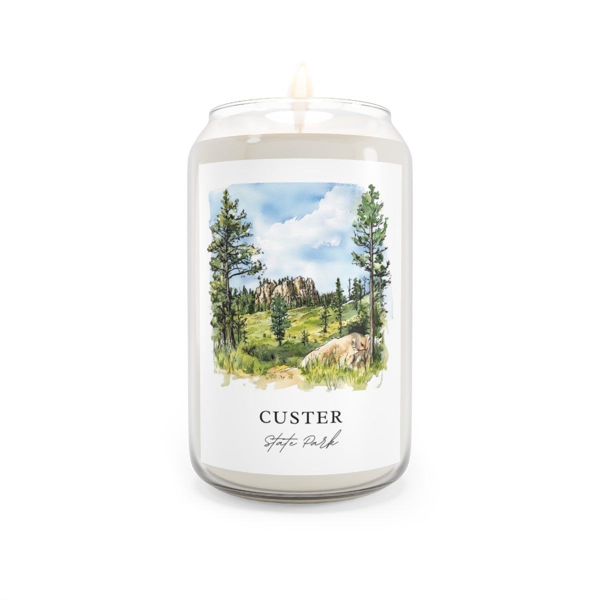 Custer, State Park scented soy candle