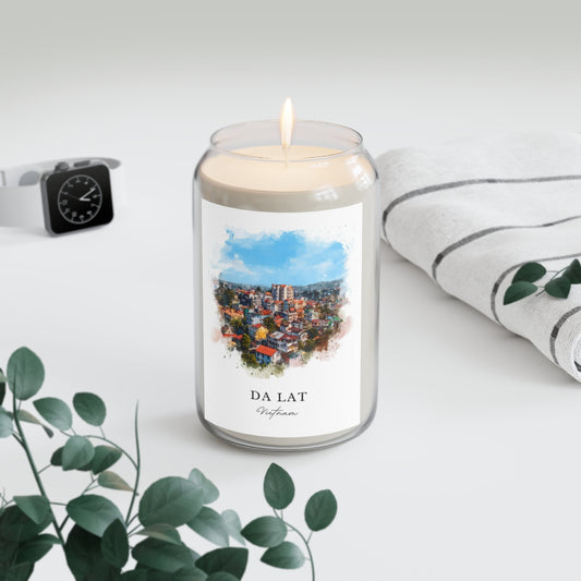 Da Lat, Vietnam scented soy candle